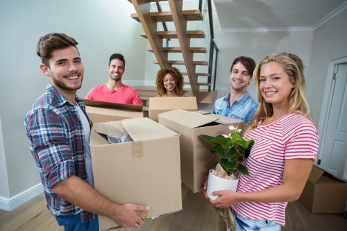 Local man with van removal service in Hook for house and flat moves