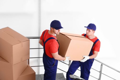 Commercial moving support for offices and small businesses in Hook