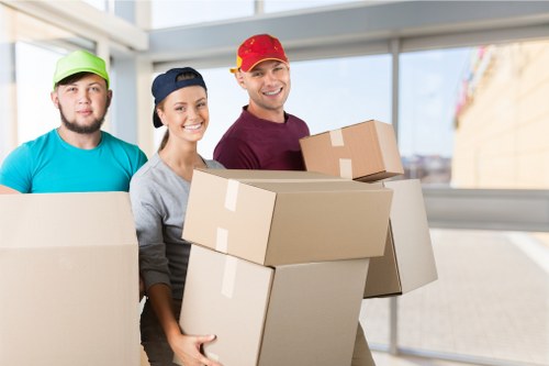 Business premises relocation support for companies in Hook