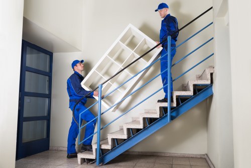 Service issue being documented during a move