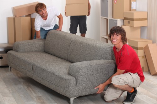Local van transport for house, flat, or business removals in Hook