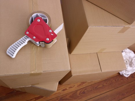 Commercial moving truck service for office and business relocation in Hook